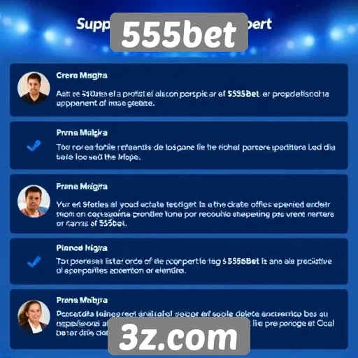 Feedback de usuários sobre o suporte do 555bet
